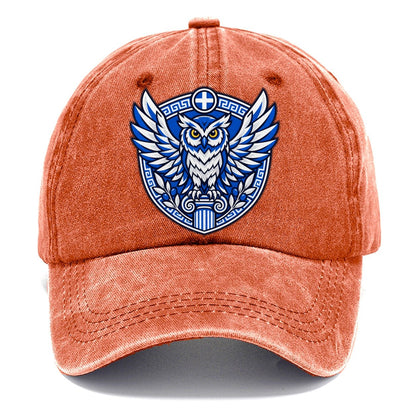 Greece Minimal Emblem Country Logos Classic Cap – Terracotta Clay