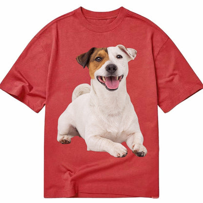 Jack Russell Terrier Dog Classic T-shirt – Red
