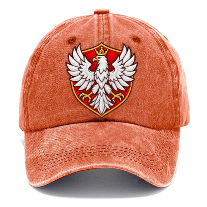 Poland Minimal Emblem Country Logos Classic Cap – Terracotta Clay