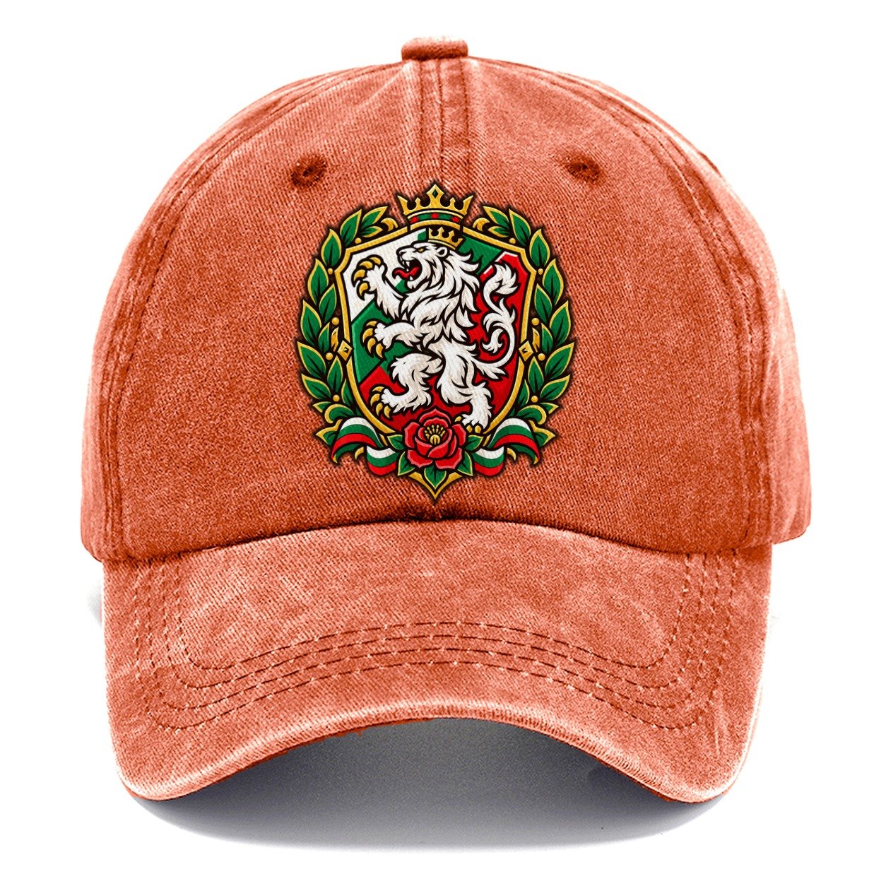 Bulgaria Heraldic Crest Country Logos Classic Cap – Terracotta Clay