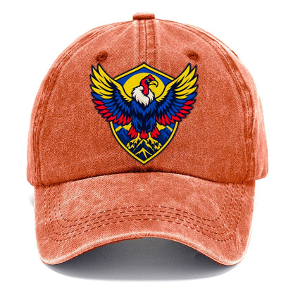 Colombia Minimal Emblem Country Logos Classic Cap – Terracotta Clay