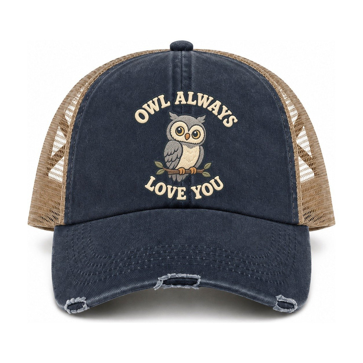 Navy-Khaki — front view