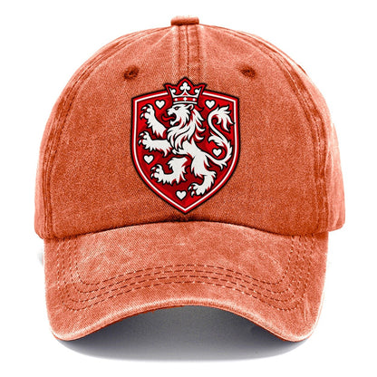 Denmark Minimal Emblem Country Logos Classic Cap – Terracotta Clay