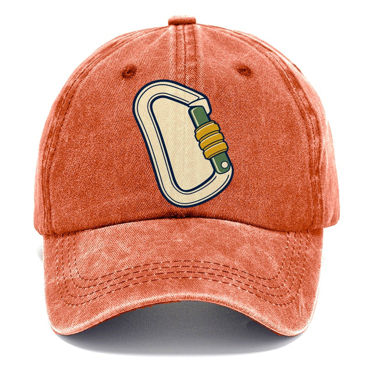 Locking Carabiner Study Rock Climbing Classic Cap – Terracotta Clay