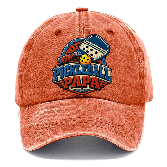 Pickleball Papa Pickleball Life Classic Cap – Terracotta Clay