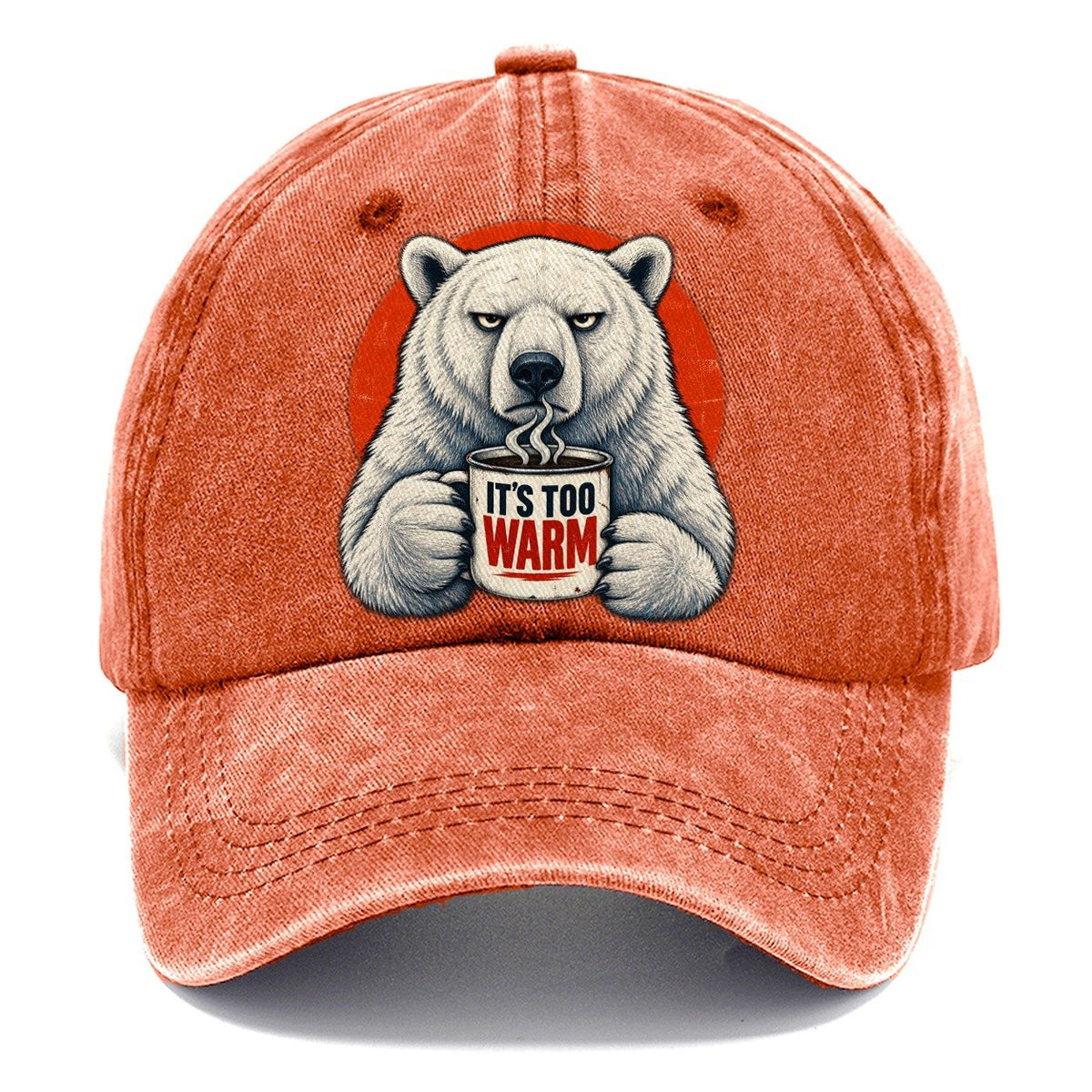 Polar Bear Mug Truths Classic Cap – Terracotta Clay