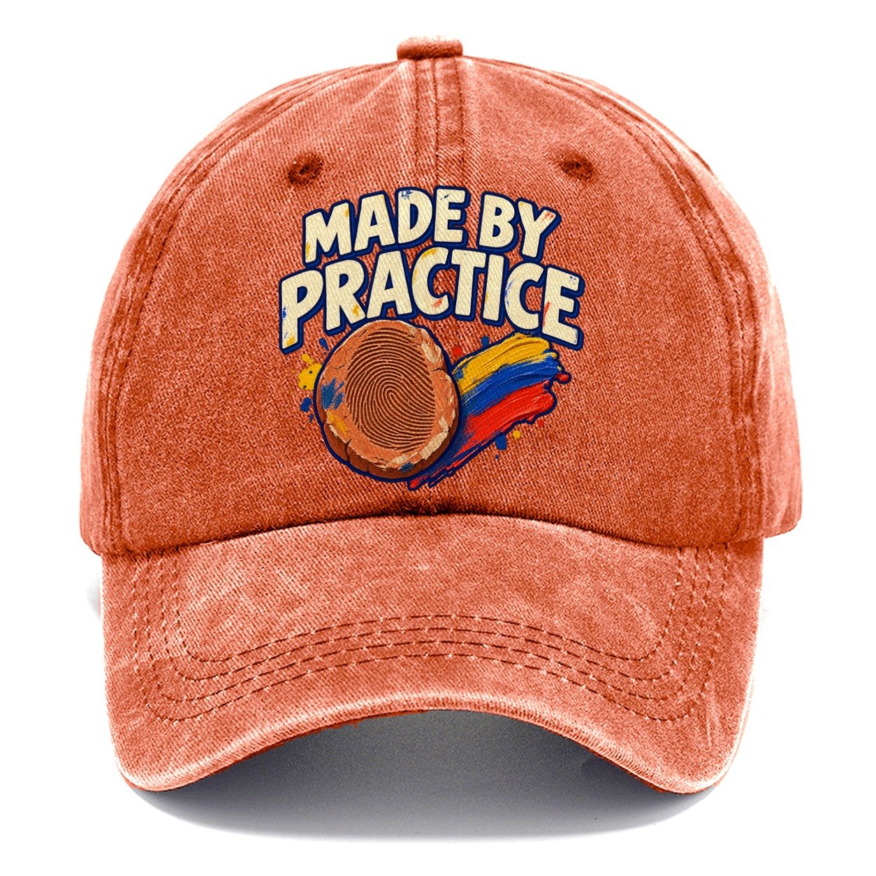 Made By Practice Clay Color Makers Classic Cap – Terracotta Clay