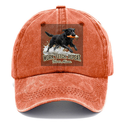 Work Fetch Repeat Classic Cap – Terracotta Clay