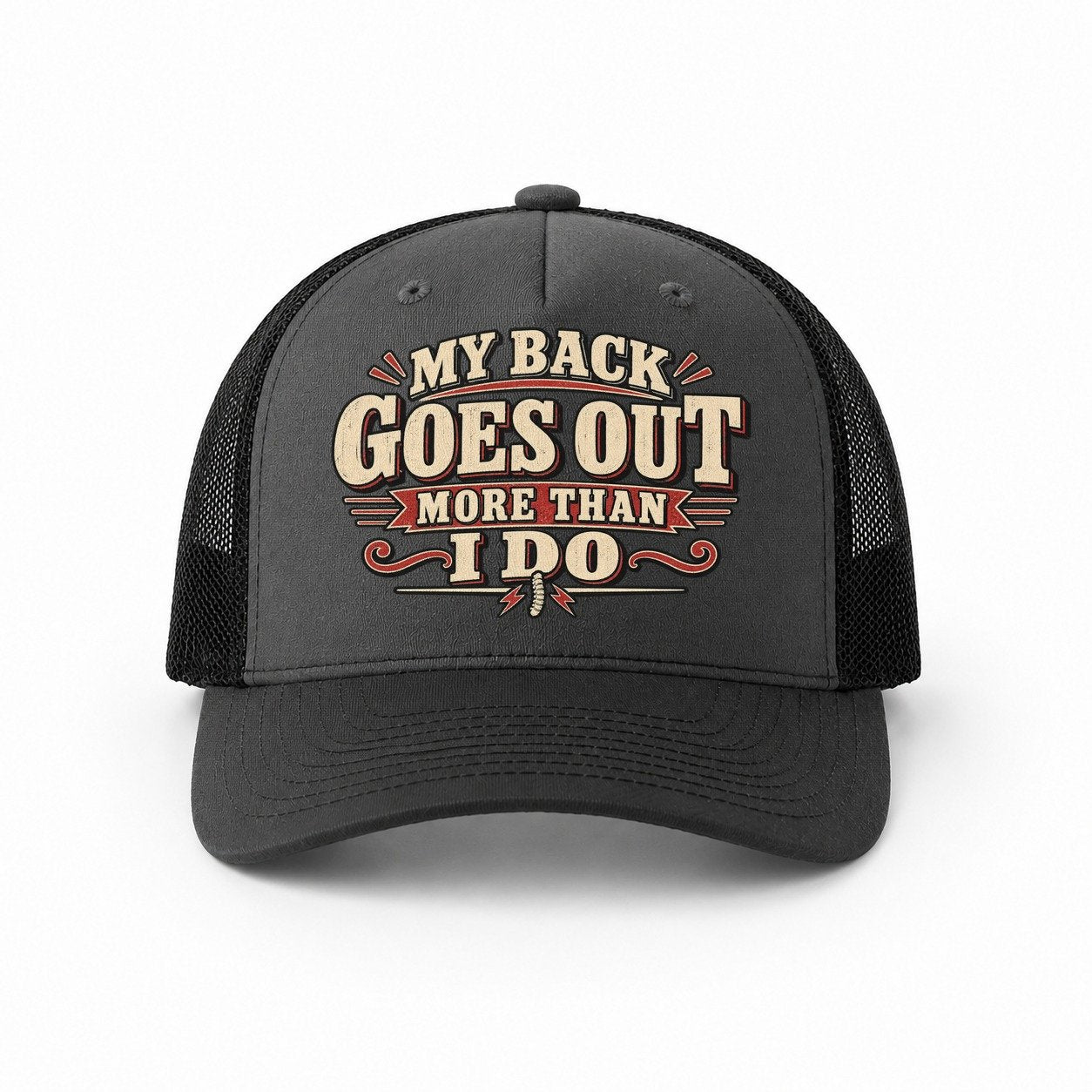 Dark Grey-Black — front view