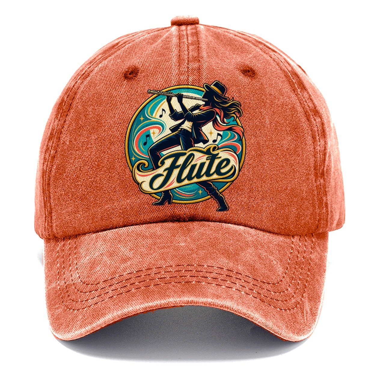 Flute Crest Music Instruments Classic Cap – Terracotta Clay