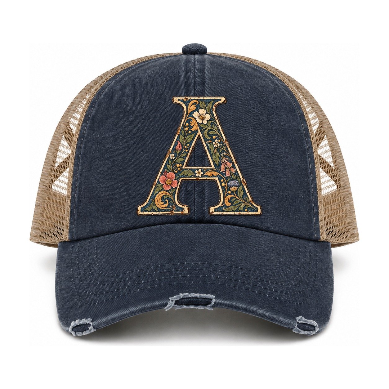 Navy-Khaki — front view