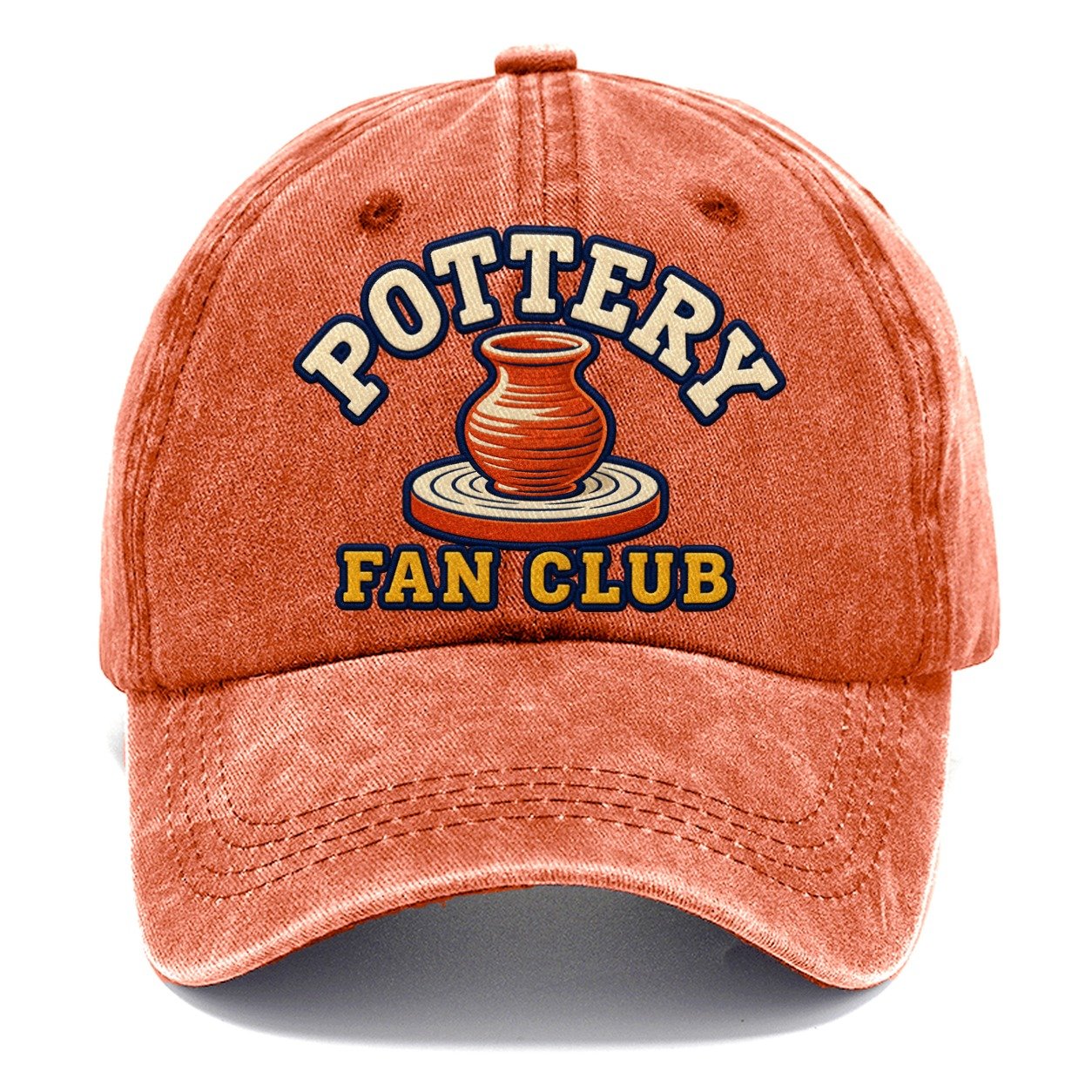 Pottery Fan Club Classic Cap – Terracotta Clay