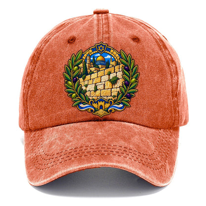 Western Wall Stones Jerusalem Classic Cap – Terracotta Clay