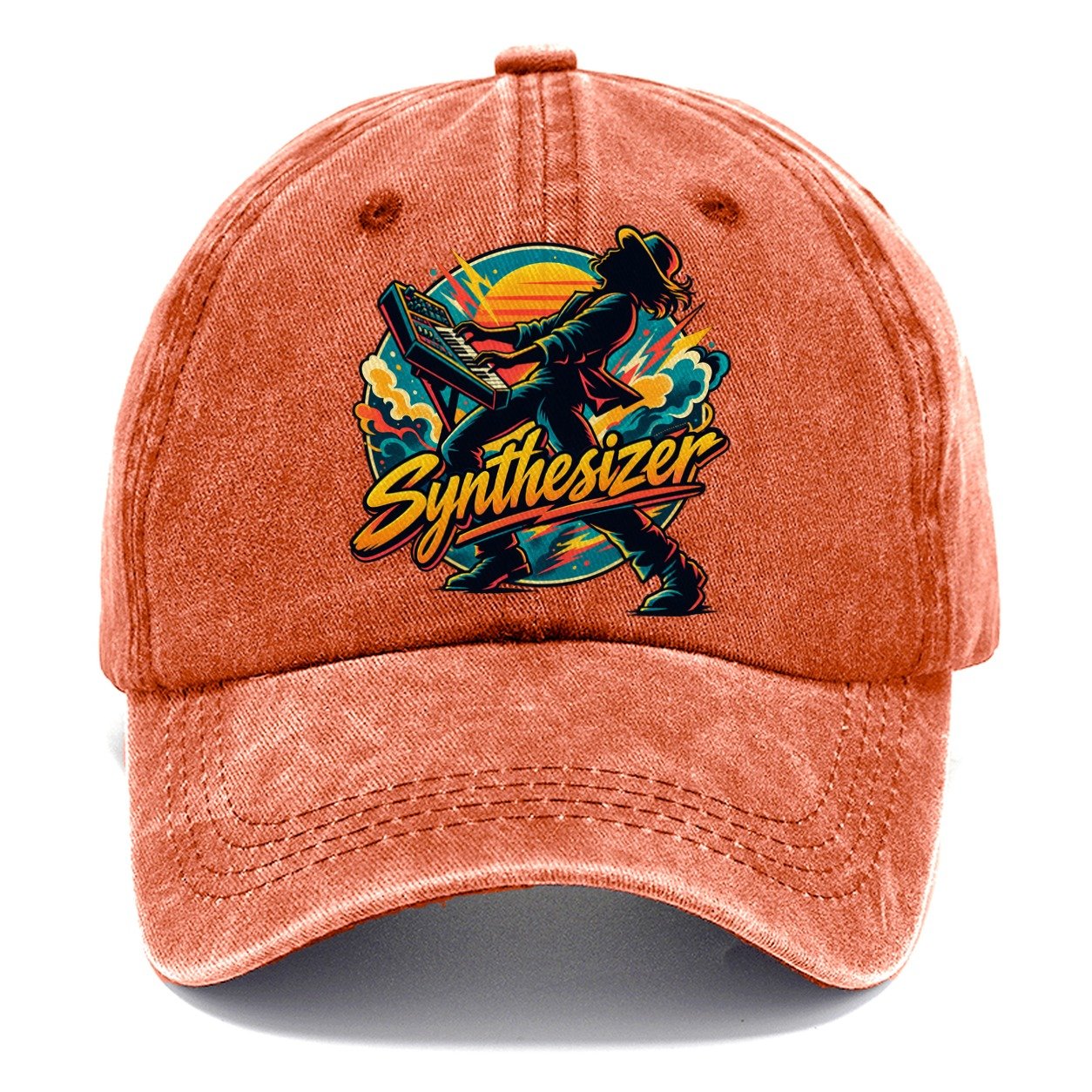 Synthesizer Crest Music Instruments Classic Cap – Terracotta Clay