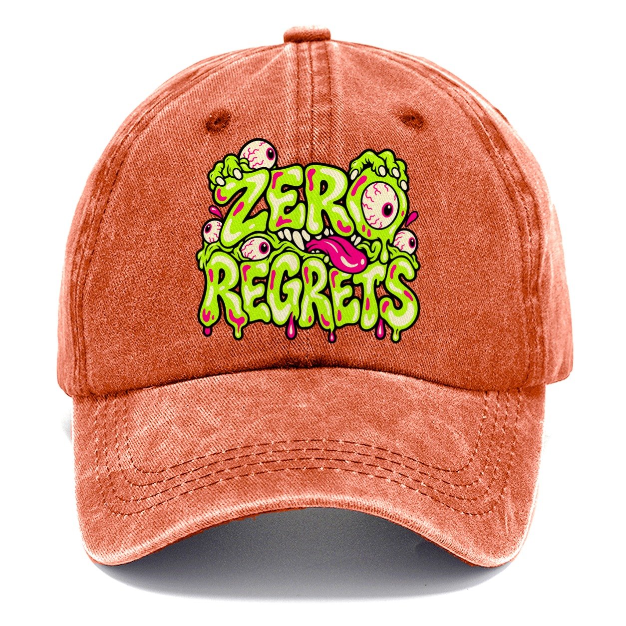 Zero Regrets Crazy Styles Classic Cap – Terracotta Clay