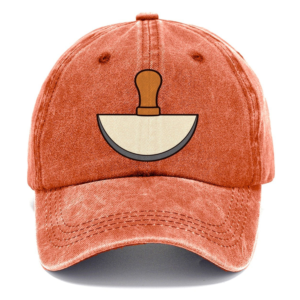 Round Knife Study Leathercraft Classic Cap – Terracotta Clay