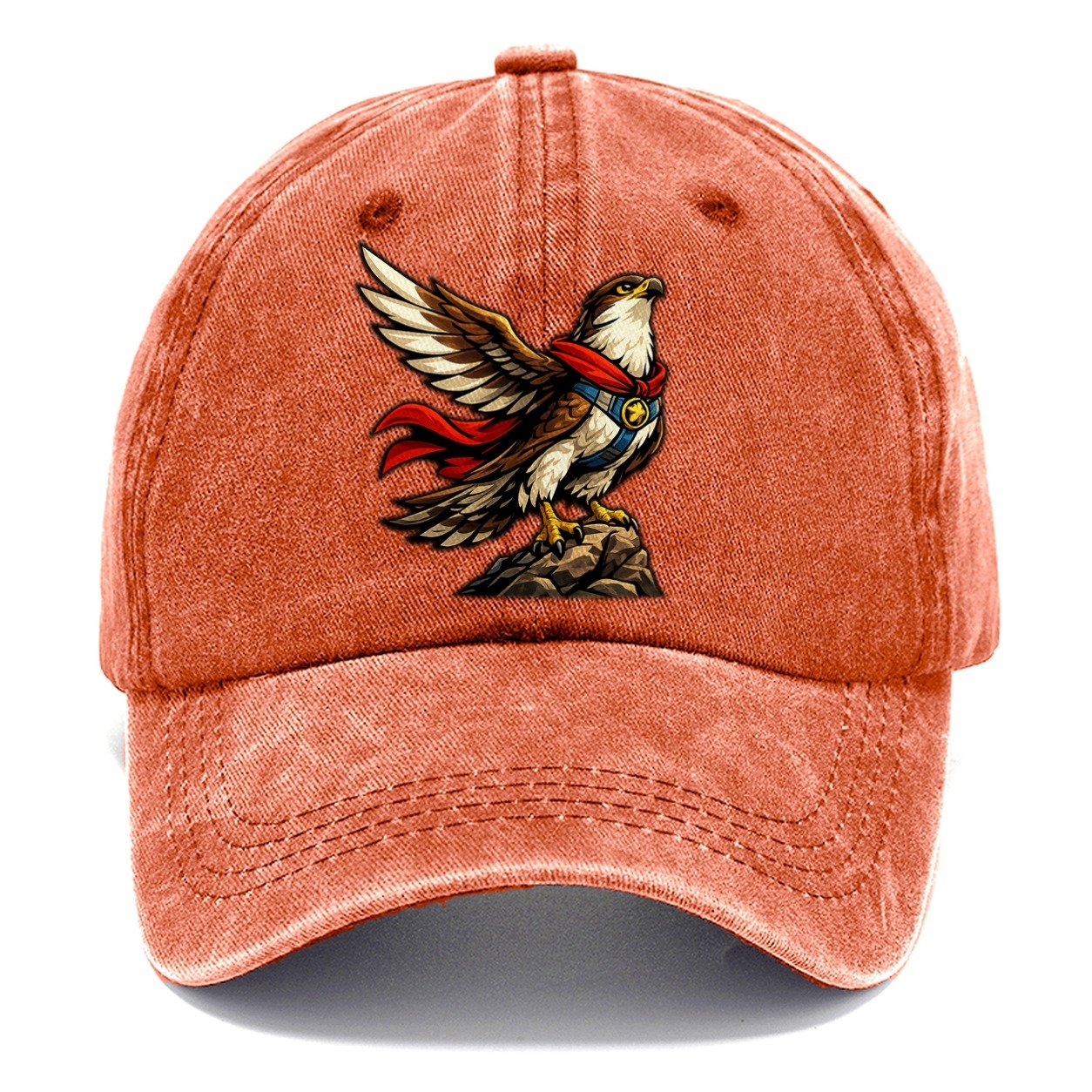 Mallard In Flight Classic Cap – Terracotta Clay