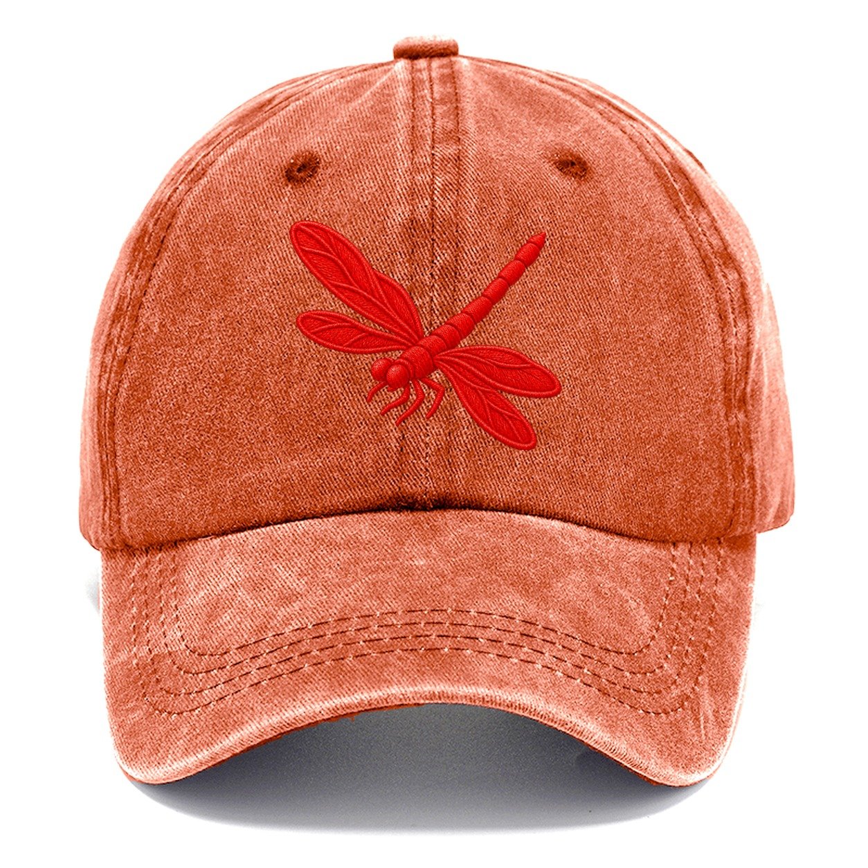 Dragonfly Banking Turn Micro Motion Mark Classic Cap – Terracotta Clay
