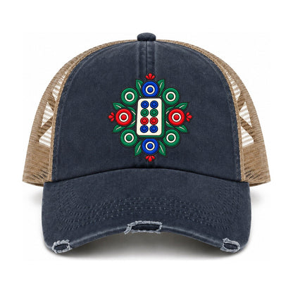 Navy-Khaki — front view