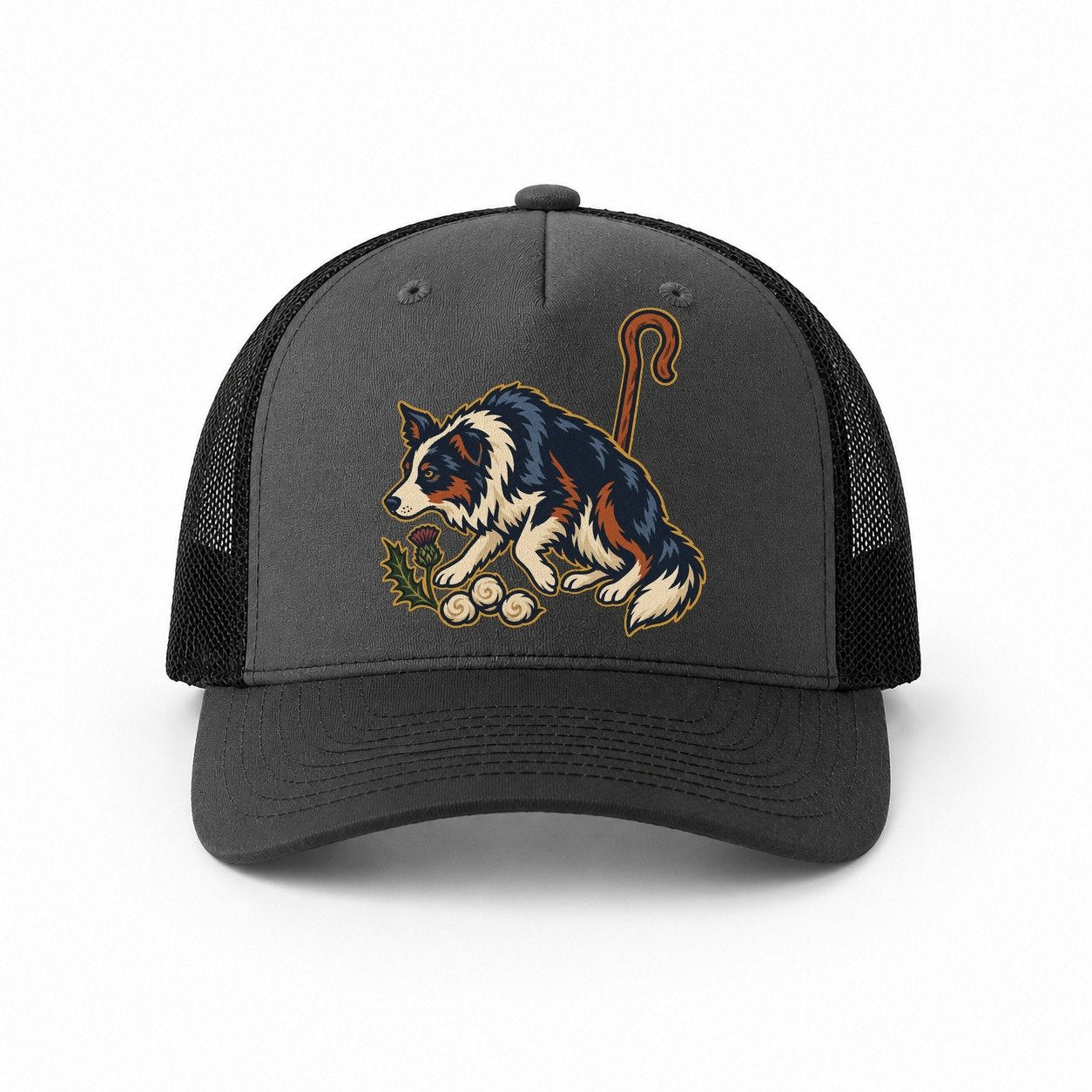 Dark Grey-Black — front view