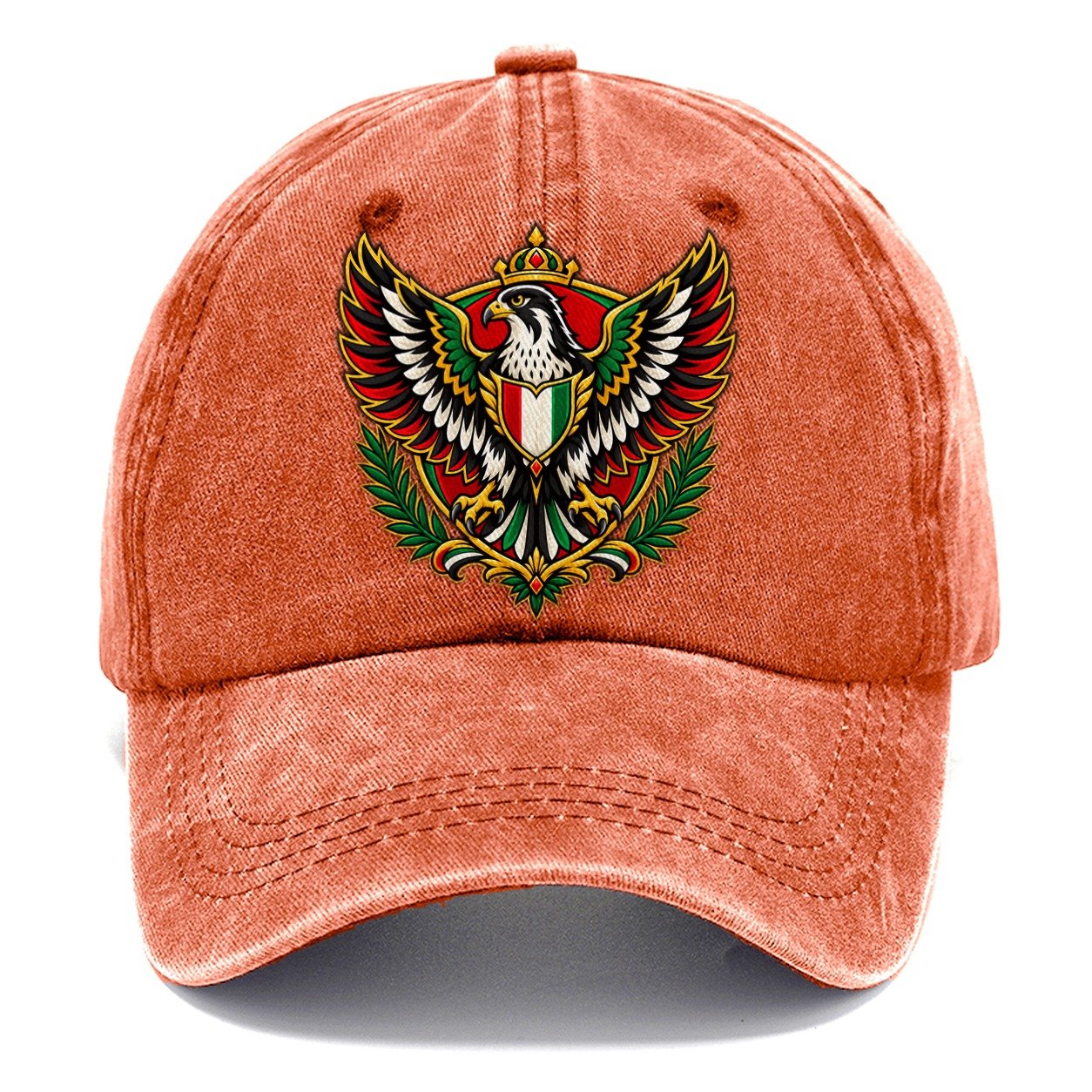 United Arab Emirates Heraldic Crest Country Logos Classic Cap – Terracotta Clay