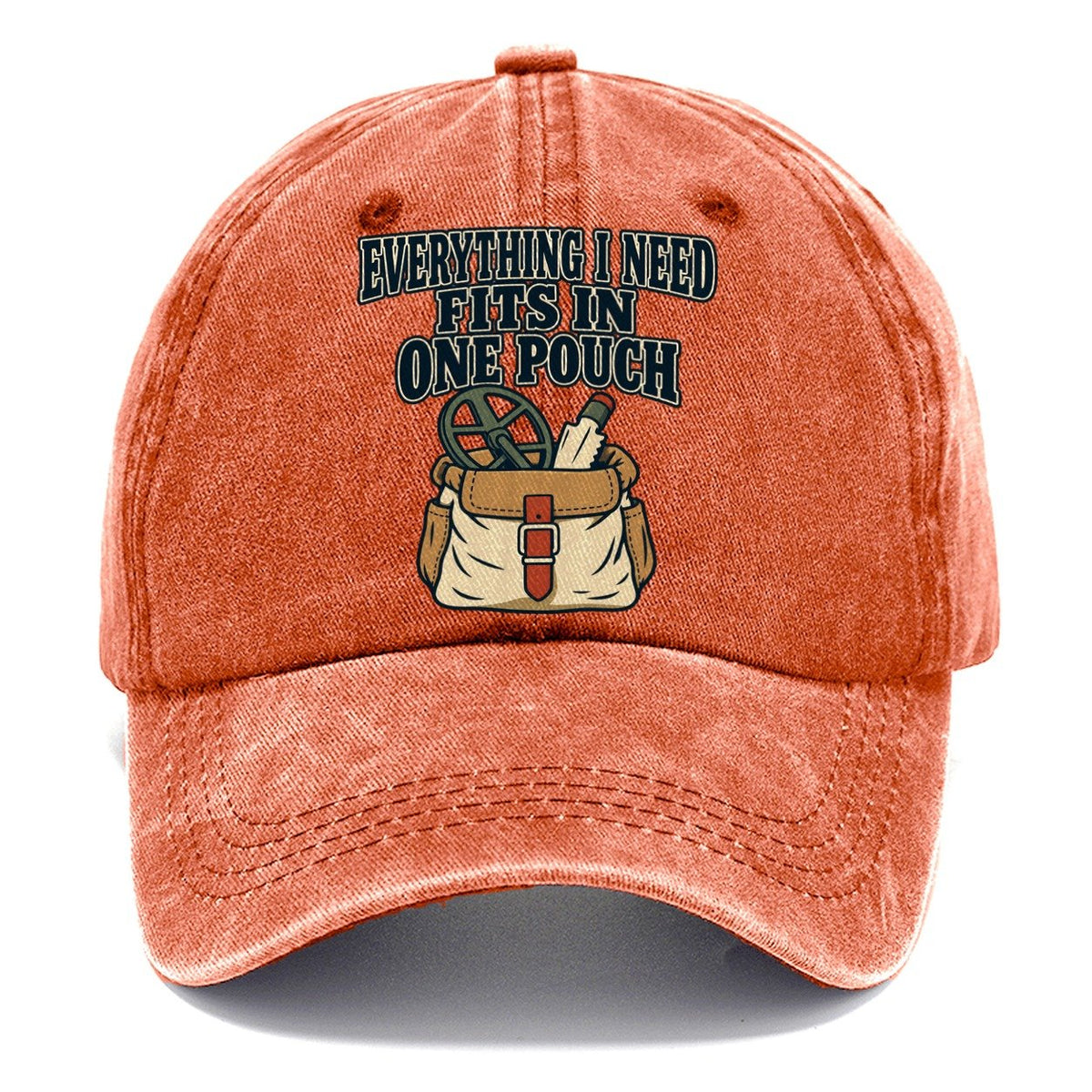 Everything In One Pouch Treasure Hunting Classic Cap – Terracotta Clay