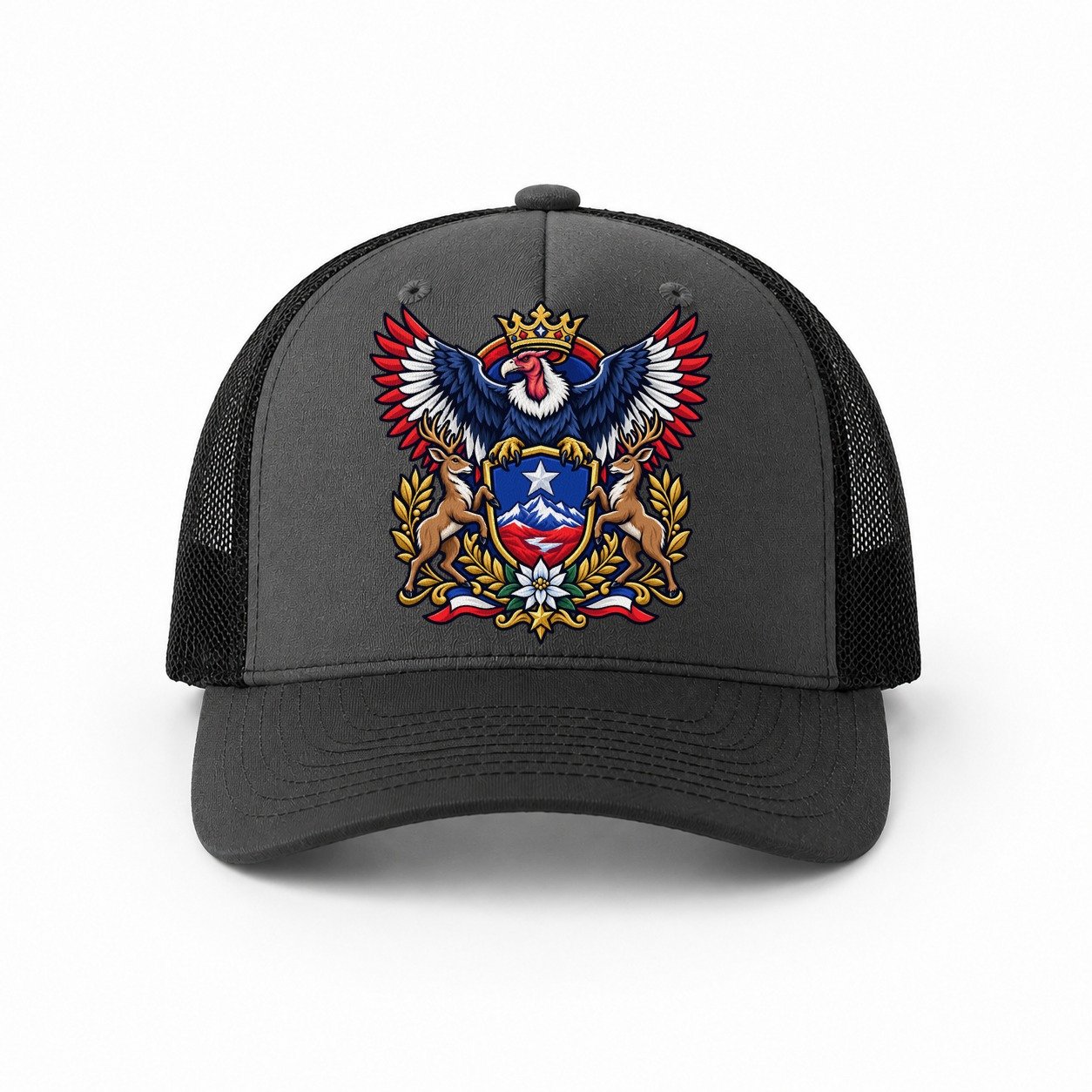 Dark Grey-Black — front view