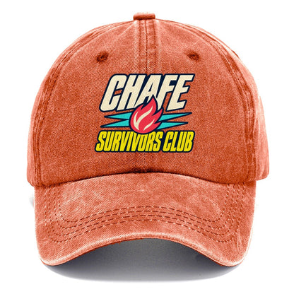 Chafe Survivors Club 90S Running Clubs Classic Cap – Terracotta Clay