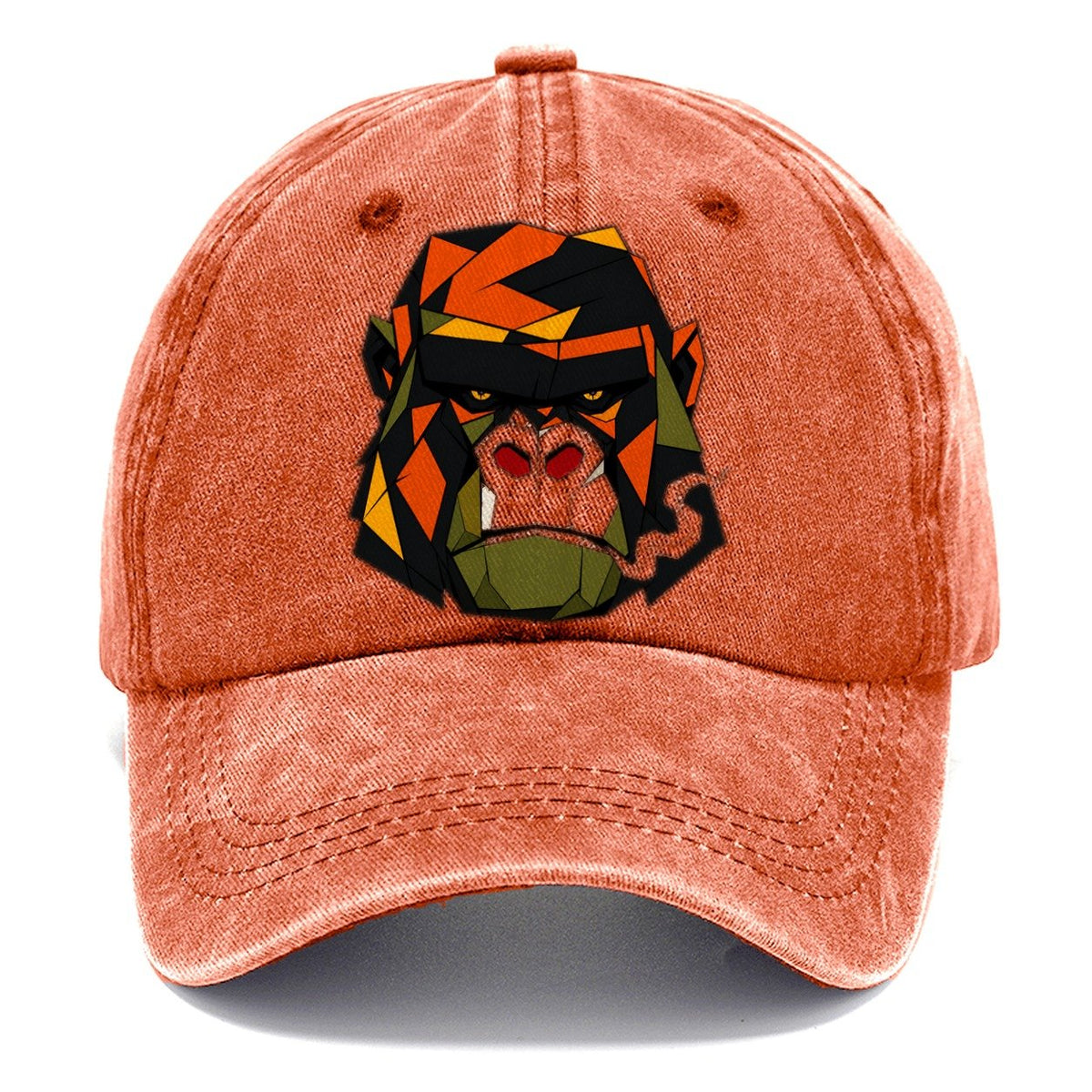 Gorilla Stare Frontal Classic Cap – Terracotta Clay
