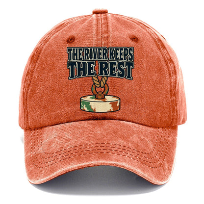 The River Keeps The Rest Treasure Hunting Classic Cap – Terracotta Clay