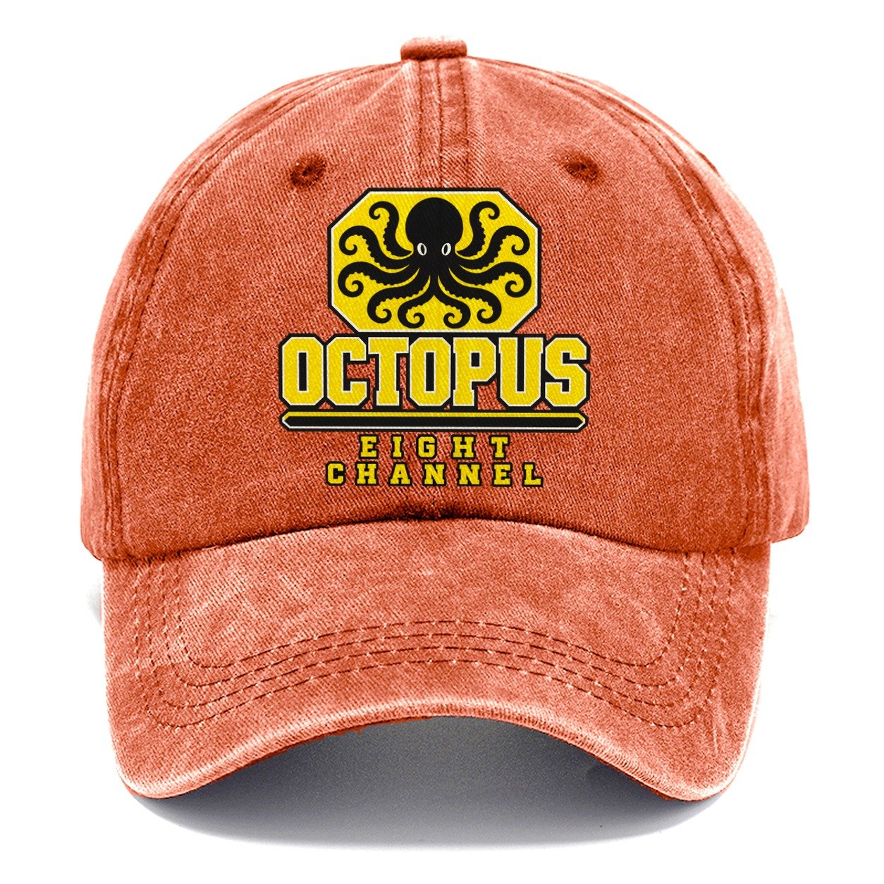 Octopus Eight Channel Heavy Duty Classic Cap – Terracotta Clay