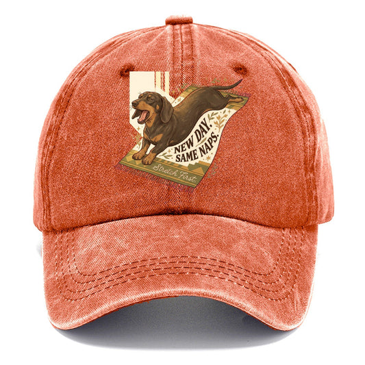 New Day Same Naps Classic Cap – Terracotta Clay