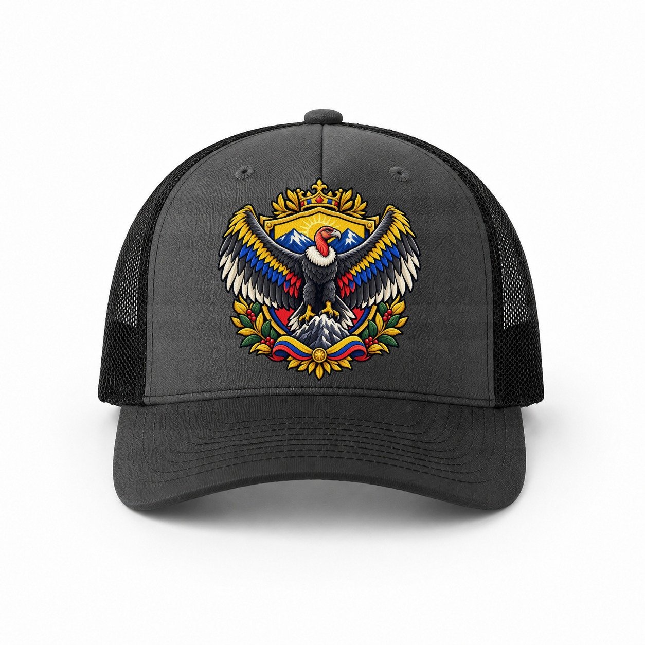 Dark Grey-Black — front view