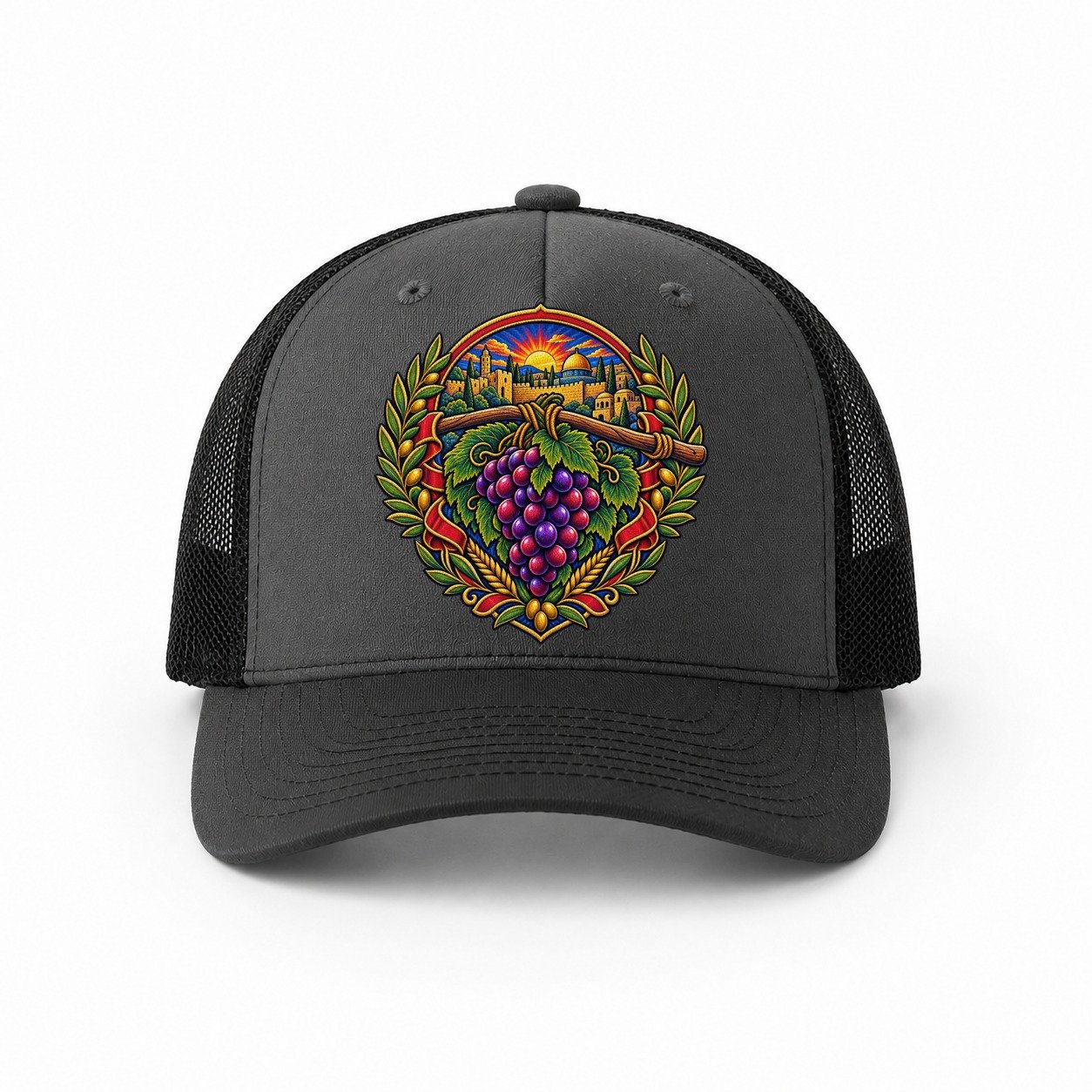 Dark Grey-Black — front view