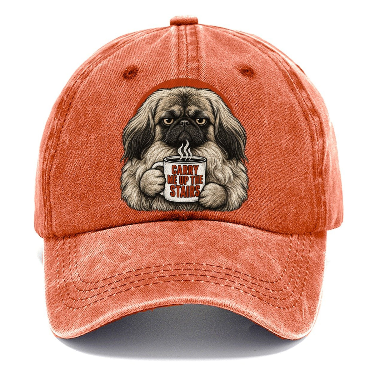 Pekingese Mug Truths Dog Mug Truths Classic Cap – Terracotta Clay