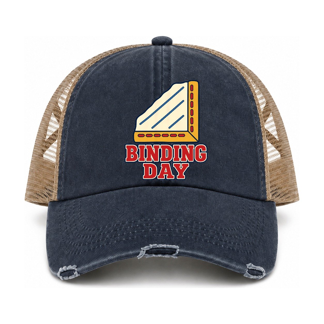 Navy-Khaki — front view