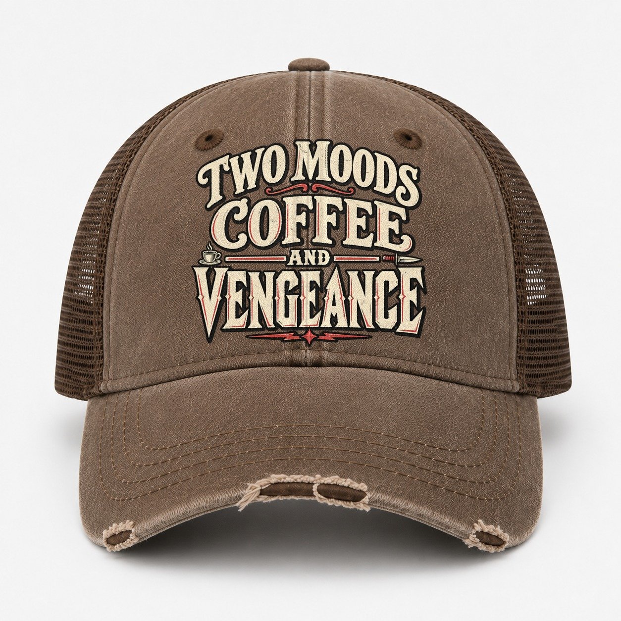Coffee — front view
