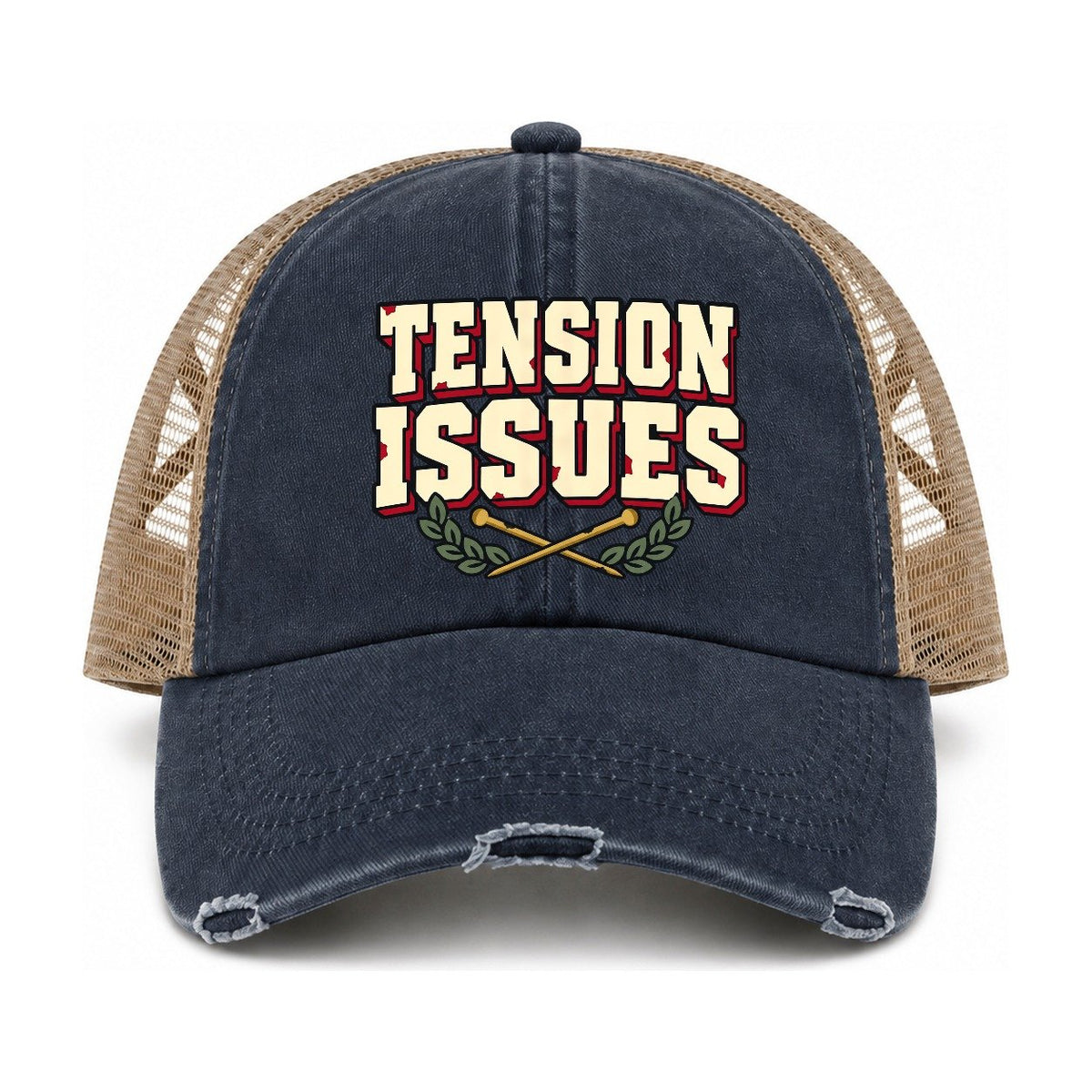 Navy-Khaki — front view