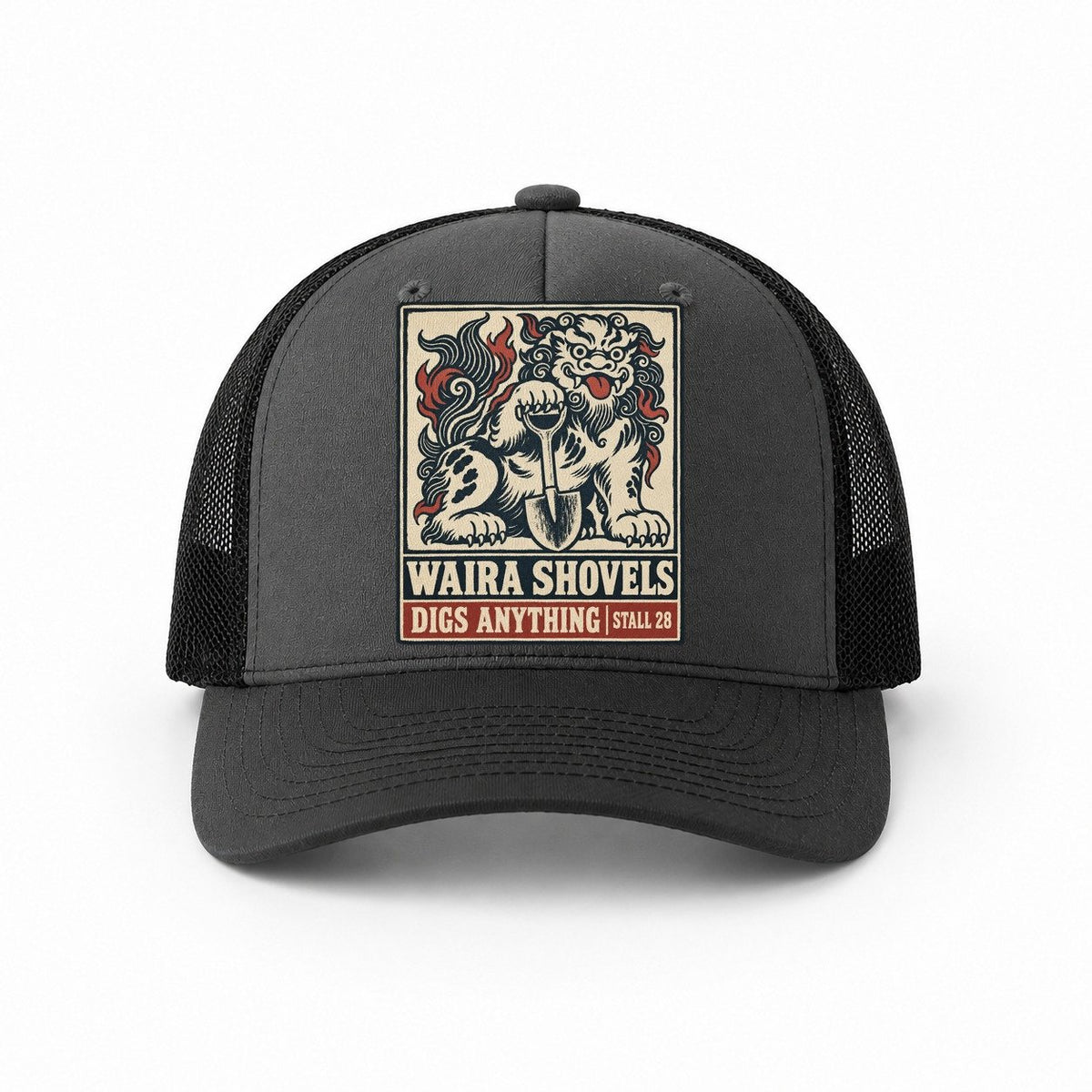 Dark Grey-Black — front view