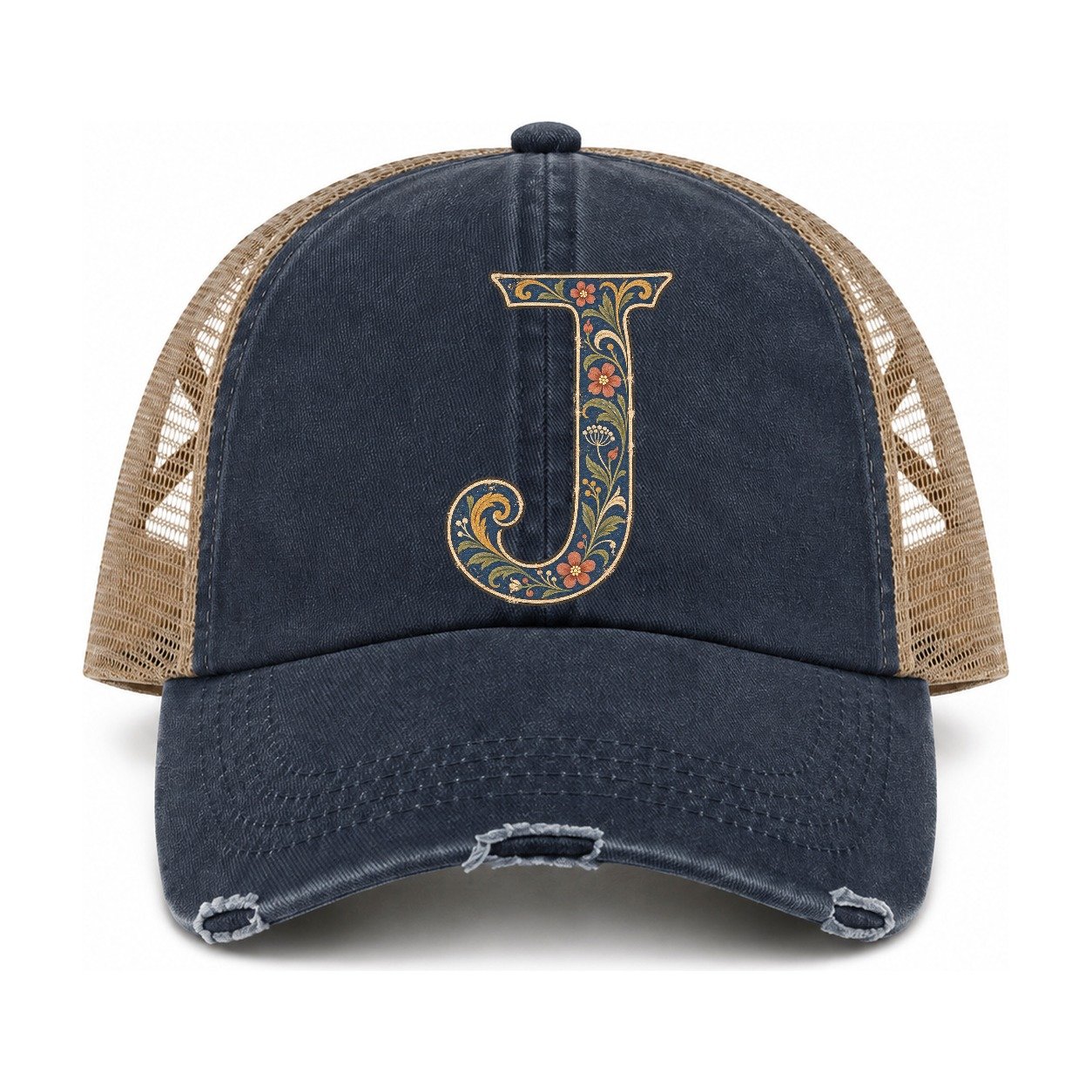 Navy-Khaki — front view