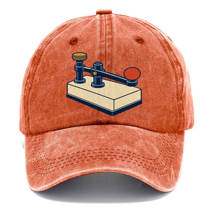 Straight Key Elevation Amateur Radio Classic Cap – Terracotta Clay