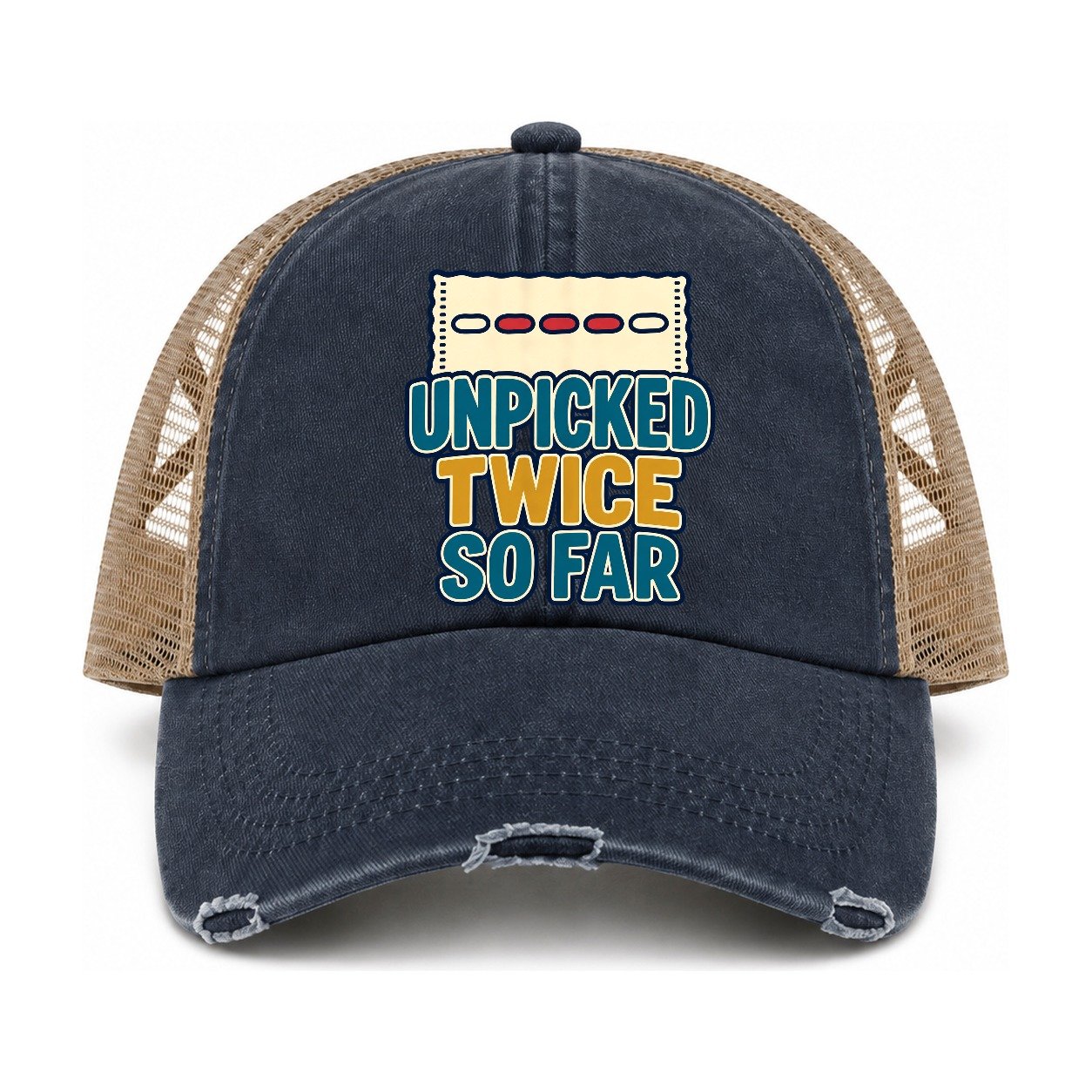 Navy-Khaki — front view