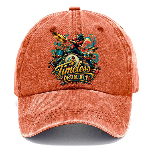 Timeless Drum Kit Music Instruments Classic Cap – Terracotta Clay