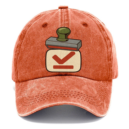 Stamp And Impression Geocaching Classic Cap – Terracotta Clay