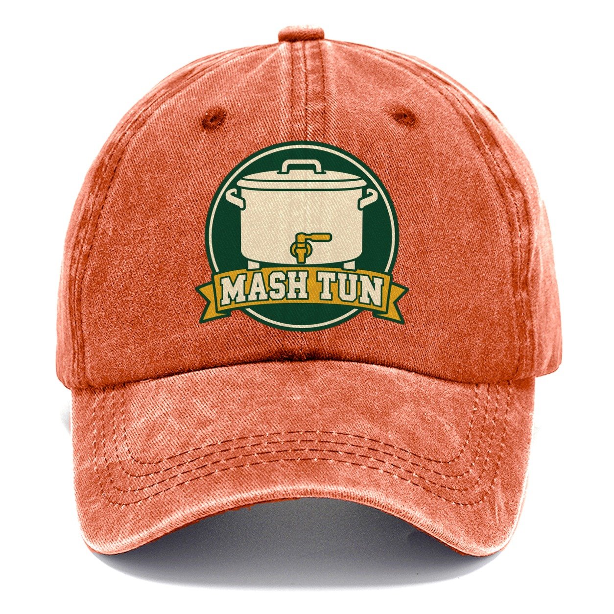 Mash Tun Plate Classic Cap – Terracotta Clay