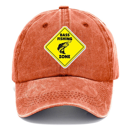 Bass Fishing Zone Classic Cap – Terracotta Clay