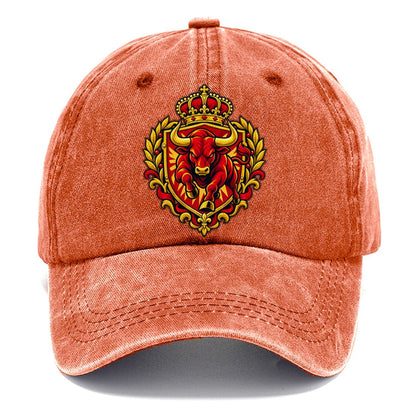 Spain Heraldic Crest Country Logos Classic Cap – Terracotta Clay
