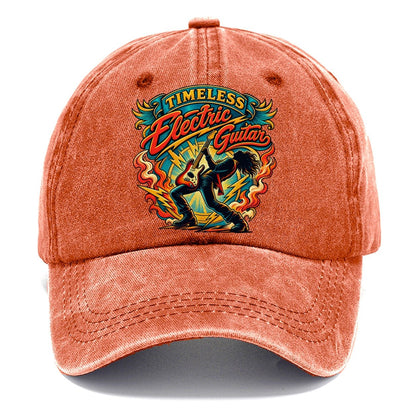 Timeless Electric Guitar Music Instruments Classic Cap – Terracotta Clay