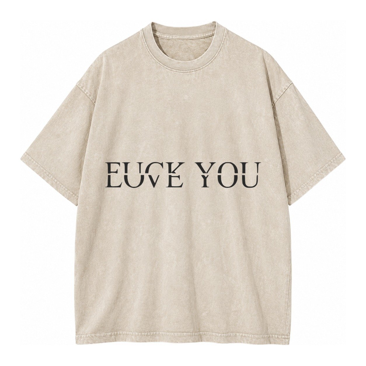 Fuck Love You Vintage T-shirt – Off White