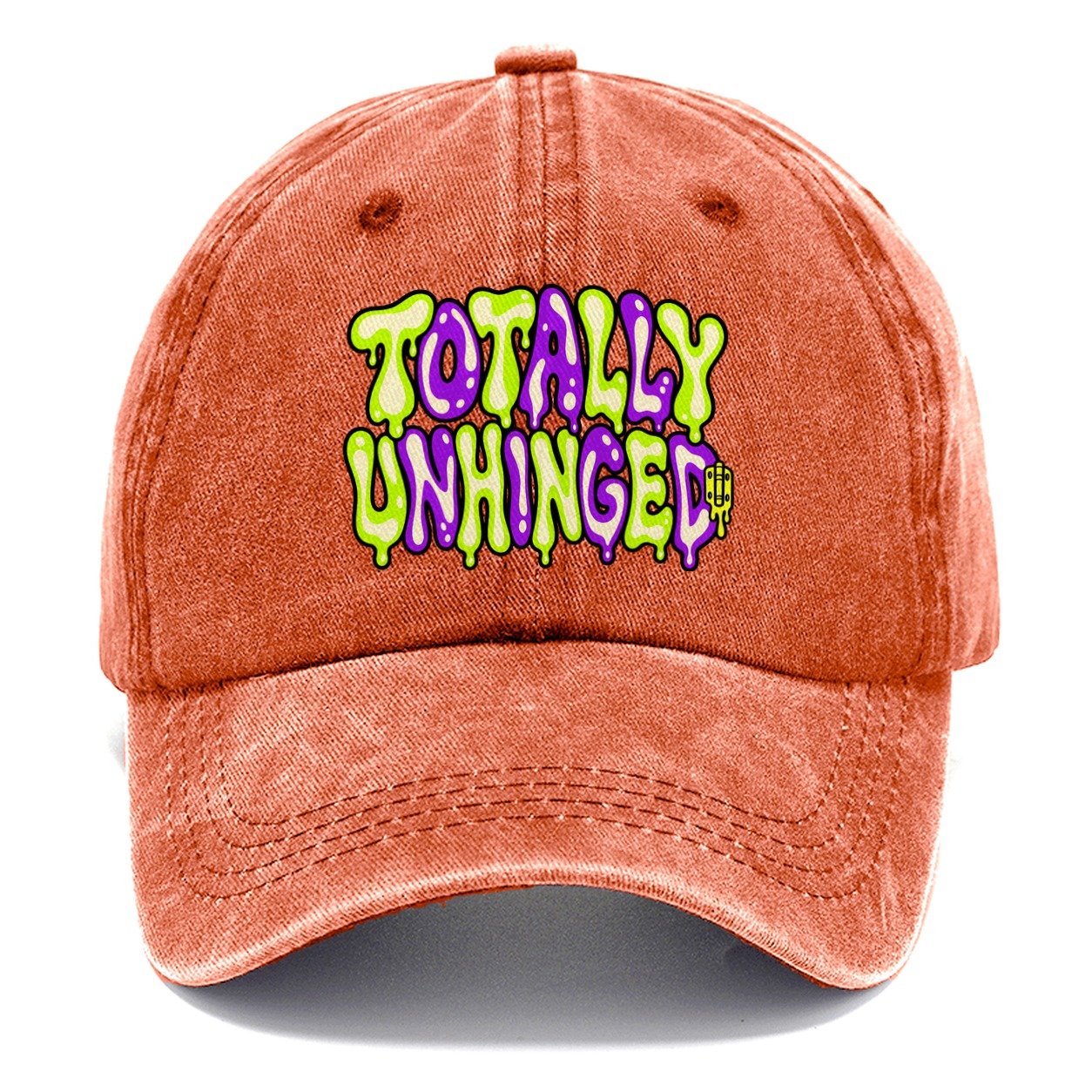 Totally Unhinged Crazy Styles Classic Cap – Terracotta Clay